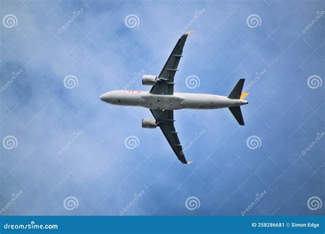 An Aeroplane Taking Off from Manchester Airport Editorial Photo - Image of flying, airport ...