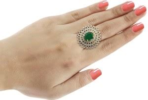 Emerald Rings - Buy Emerald Rings / Green Stone Rings Online at Best ...