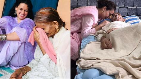 Kangana Ranaut's Nani Indrani Thakur Dies, Actress Gets Emotional: 'She ...