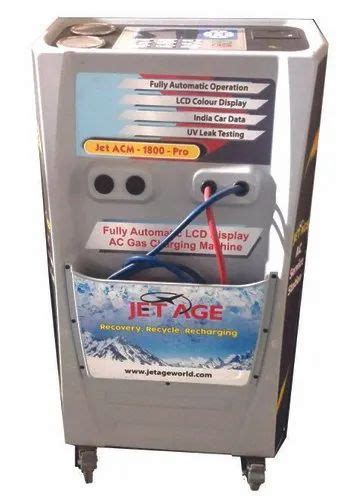 Car AC Gas recycling machine - Fully Automatic Car Ac Gas Service ...