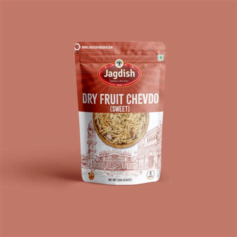 Dry Fruit Chevdo (Sweet) – Nutty Sweet Snack Mix | Jagdish Farshan