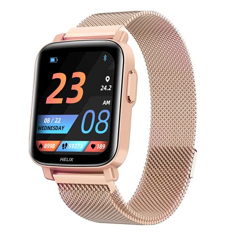 Helix Timex Metalfit 2 0 Smartwatch With Bluetooth Calling 1 ...