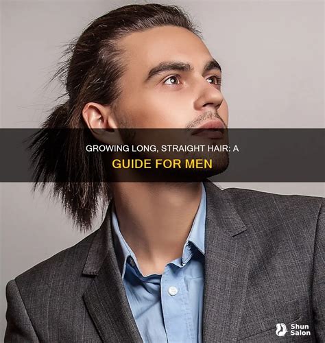 Growing Long, Straight Hair: A Guide For Men | ShunSalon