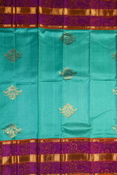 Palam Silks | Traditional Kanchipurams | Turquoise Blue Kanchipuram ...