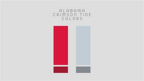 Official Alabama Crimson Tide Colors Masterpieces Alabama Crimson Tide