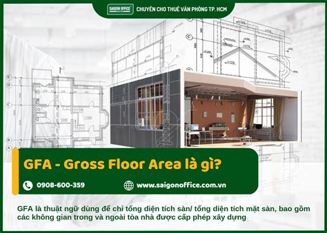 GFA và NFA là gì trong xây dựng? Cách tính diện tích này như thế nào
