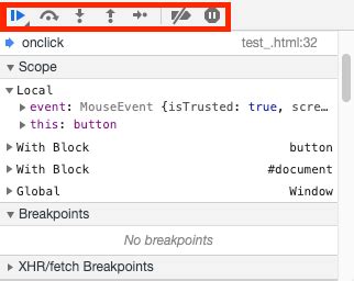 Image result for Debugger Statement JavaScript in Chrome Example