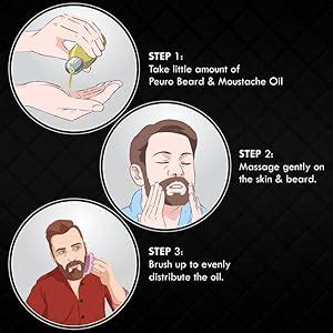 Peuro Beard And Moustache Growth Oil 30Ml : Amazon.in: Health ...