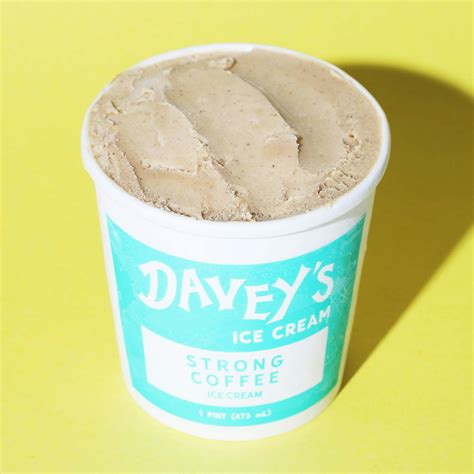 Strong Coffee Ice Cream - 4 Pack by Davey's Ice Cream | Goldbelly