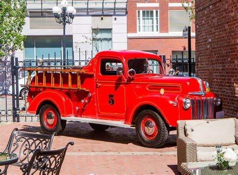 Antique Ford Fire Trucks