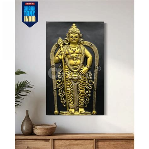 Buy Lord Murugan Mural Painting Online at Best Price - Artociti
