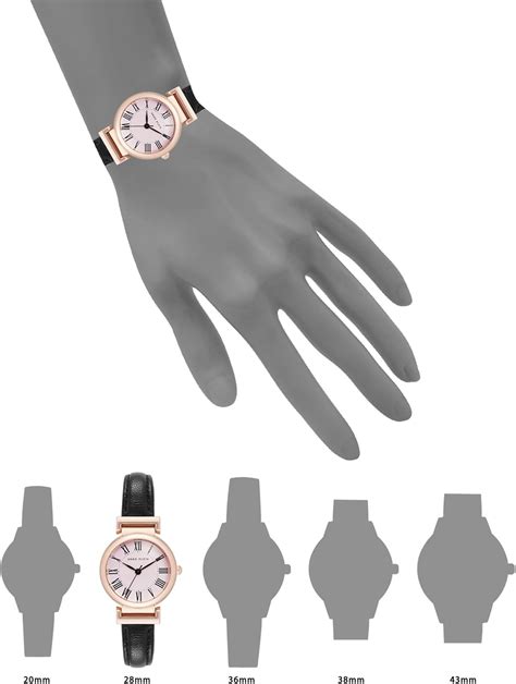 Buy Anne Klein Women's Leather Strap Watch at Ubuy India