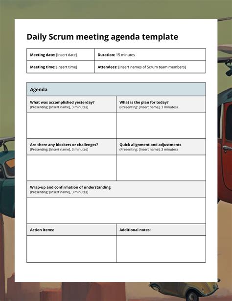 Simple Meeting Notes Template 的图像结果