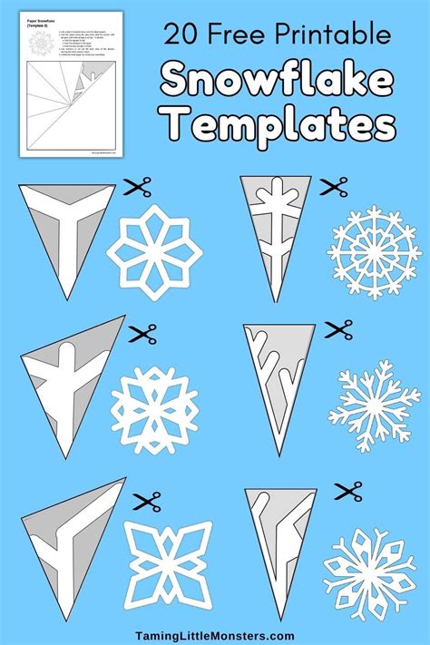 Image result for Free Printable Snowflake Pattern