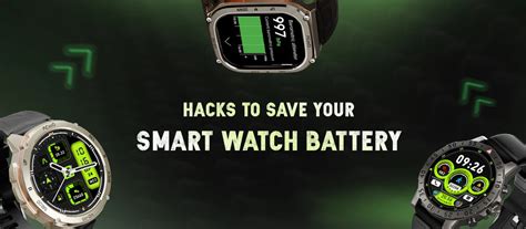 Hacks to Save Your Smart Watch Battery Life | Practical Tips – ACwO