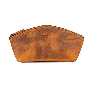 Londo Genuine Leather Versatile Gondola Style Handbag - Cosmetic ...