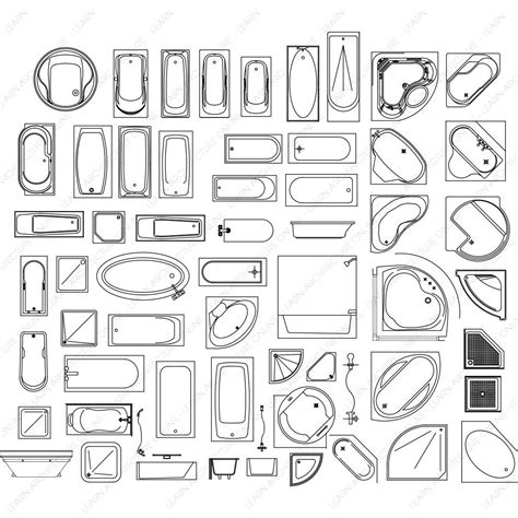 CAD Block Shower | Learn Architecture Online