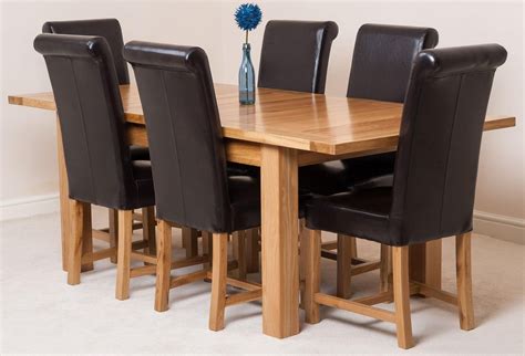 Black And Oak Dining Table And Chairs at Violet Charette blog