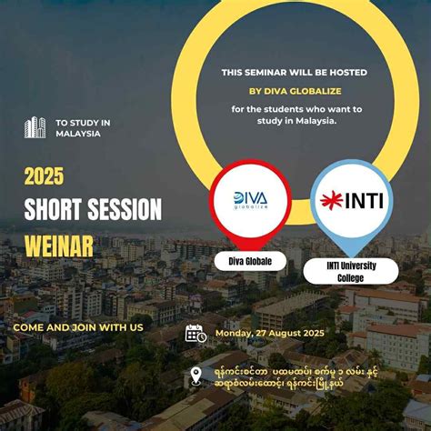 Short Session , Yankin Centre, Yangon, 27 August 2025 | AllEvents ...