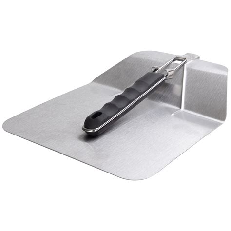 Nouvel Pizzaschaufel klappbar Edelstahl Silber-Schwarz 2,5 x 5,4 cm ...