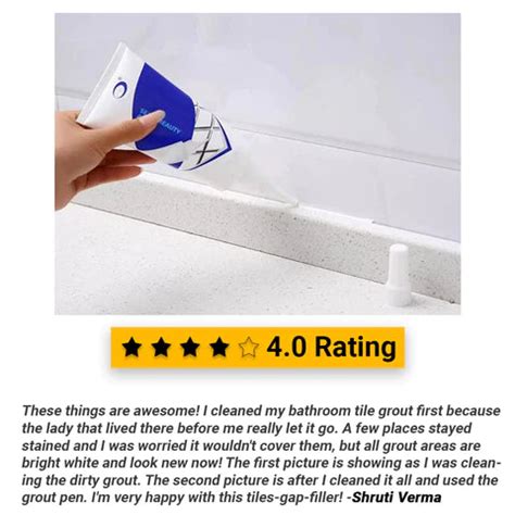 Urban™ Tile Gap Filler: Seamless Tile Grout Solution for Restoring ...