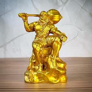 Buy STYLO SWAG | Bahubali Hanuman Statue - Resin Material, Rustic ...