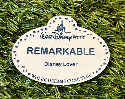 Disney Cast Member Badge | Remarkable Disability Services