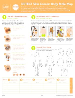 Body Mole Map Template - Fill Online, Printable, Fillable, Blank ...
