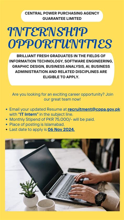 Dear Airians, 🌟Exciting Career Opportunity: Internship at Central Power Purchasing Agency The ...