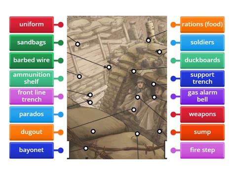 Image result for WW1 Trenches Color