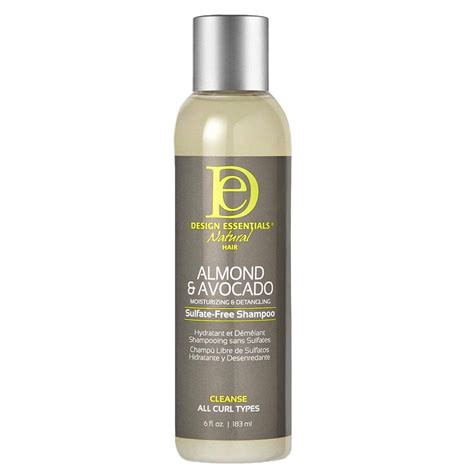 Design Essentials Natural Hair Almond Avocado Sulfate-Free Shampoo ...