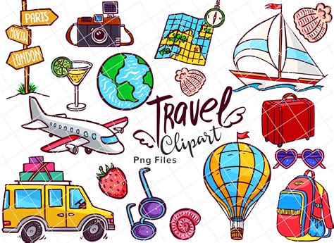 Holiday Travel Clip Art