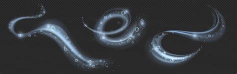 거품 회전 효과 수집 | 무료 벡터