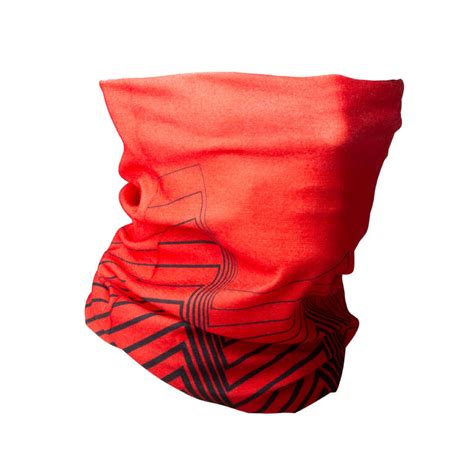 300 Cycling Neck Warmer - Black/Red