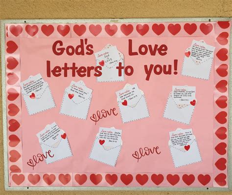 God's Love Letters Bulletin Board