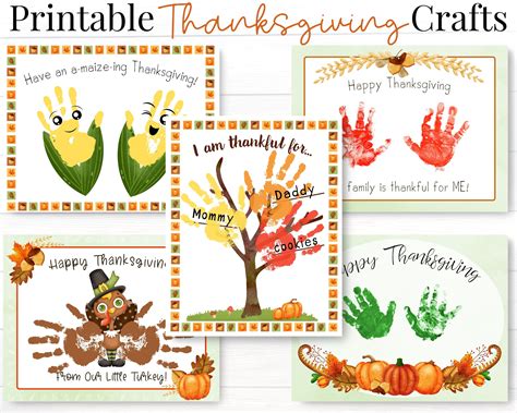 Printable Thanksgiving Crafts For Kids | Fanny Printable
