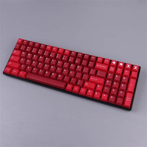 PBT Keycap 129 Keys Cherry Profile Dye-Sub Jamón Keycaps for 61/64/87 ...