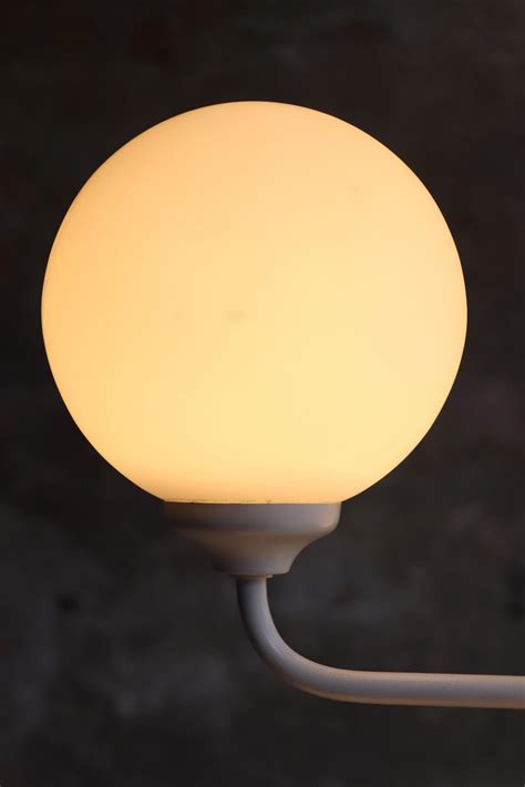 Pako - 9 Opaline Globes - Floor Lamp - Dutch Design - 1960s