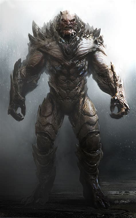 Jerad S. Marantz - Doomsday Concept Art for Batman V Superman