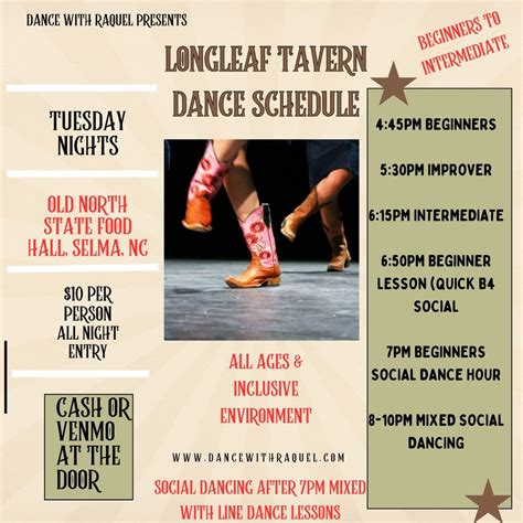 Line Dance and Country Swing at Longleaf Tavern, Selma, NC, Longleaf ...