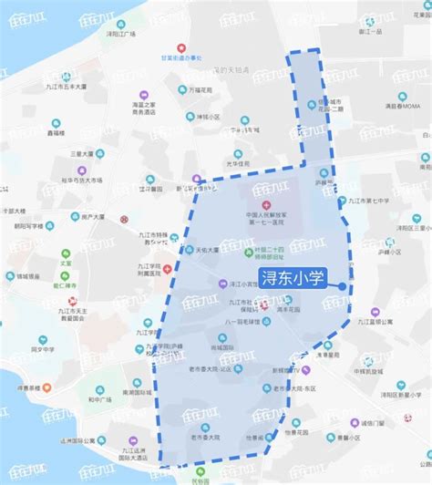 九江家长，九江各区最新、最详细的学区地图新鲜出炉！赶紧收藏_腾讯新闻