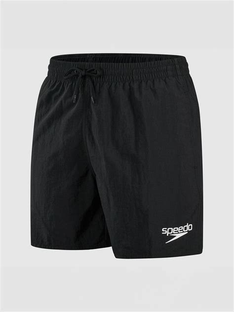 Speedo Plus Size Essential 16 Swim Shorts - Black • Pris