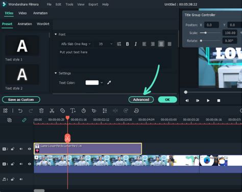 Editing and customizing texts