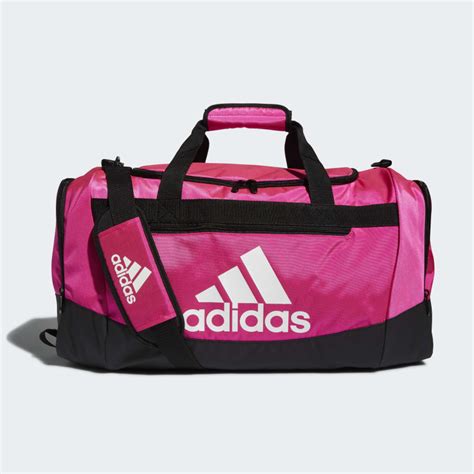 adidas Defender Duffel Bag Medium - Pink | Free Shipping with adiClub ...