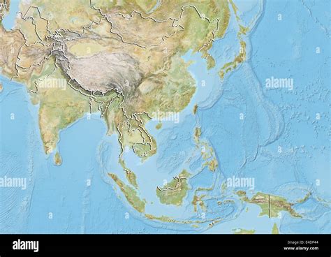 Asia Relief Map 的图像结果