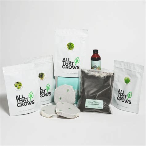Top Up Pack for microgreen growing kit – AllThatGrows