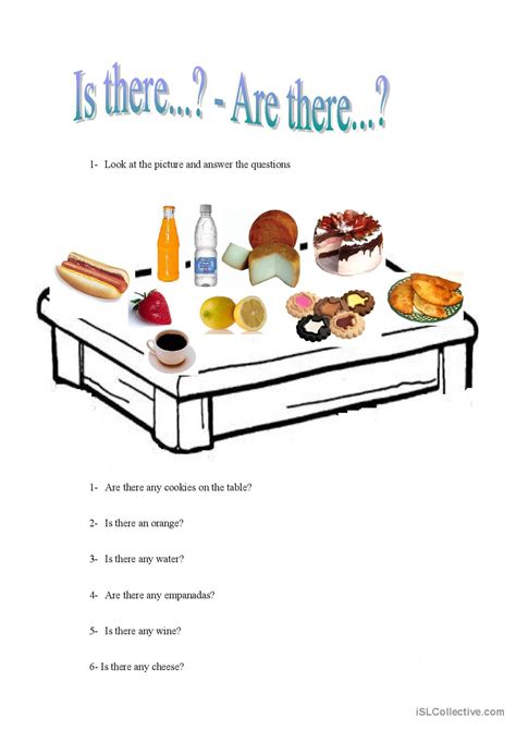 There is...There are... - ESL worksheet by redcamarocruiser