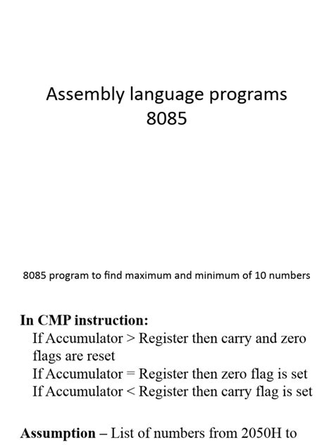 Assembly Language Programming 8085 Example 2 的图像结果