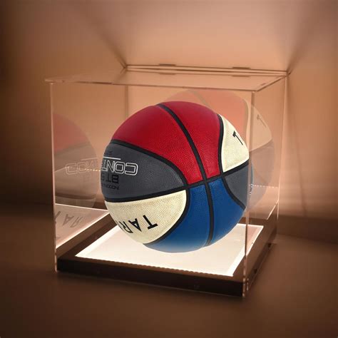 Amazon.com: LuxRound Basketball Display Case, Clear Acrylic Basketball ...